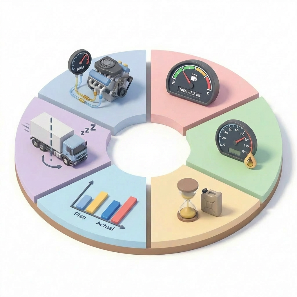 Fuel consumption tracking